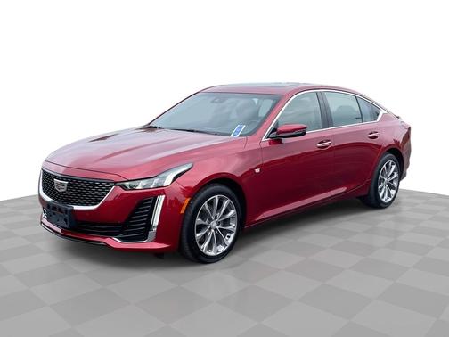 Garnet Metallic 2022 Cadillac CT5 4dr Sdn Premium Luxury