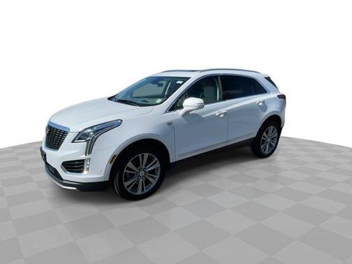 Crystal White Tricoat 2023 Cadillac XT5 AWD 4dr Premium Luxury