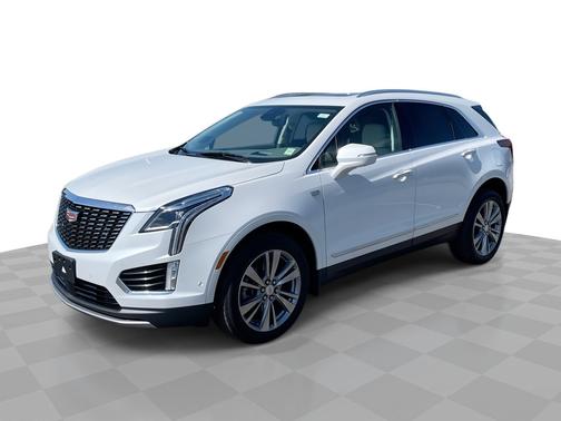 Crystal White Tricoat 2023 Cadillac XT5 AWD 4dr Premium Luxury