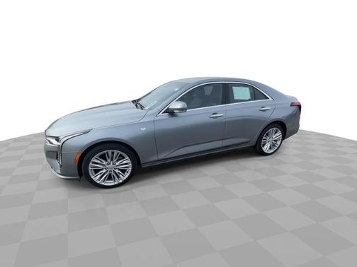 Midnight Steel Metallic 2023 Cadillac CT4 4dr Sdn Premium Luxury