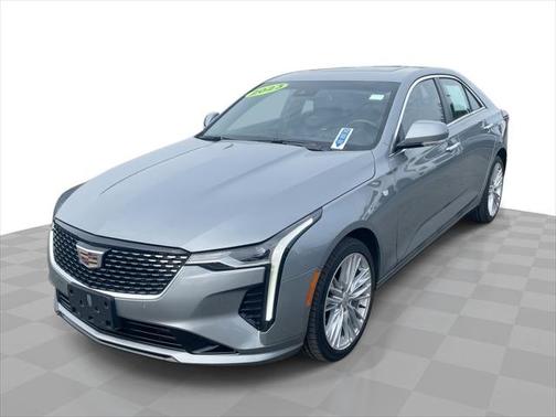 Midnight Steel Metallic 2023 Cadillac CT4 4dr Sdn Premium Luxury