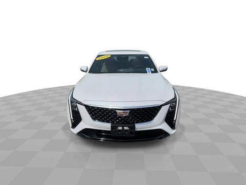 Crystal White Tricoat 2025 Cadillac CT5 4dr Sdn Premium Luxury