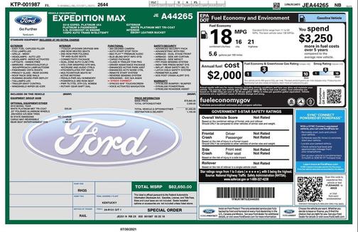 2018 Ford Expedition Max Platinum