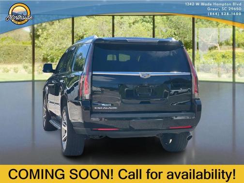 Black 2017 Cadillac Escalade Luxury