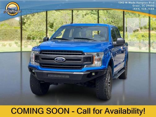 Velocity Blue 2019 Ford F-150 XLT