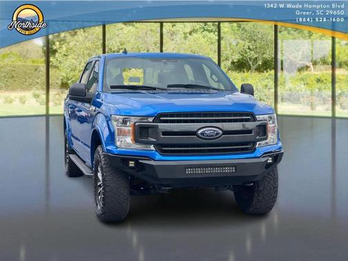Velocity Blue 2019 Ford F-150 XLT