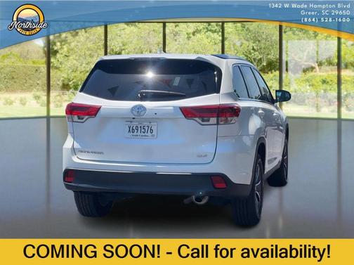 Blizzard Pearl 2019 Toyota Highlander XLE