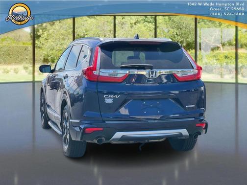 Obsidian Blue Pearl 2018 Honda CR-V Touring