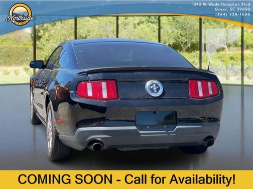 Black 2012 Ford Mustang V6