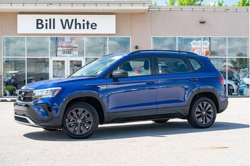 Dusk Blue Metallic 2024 Volkswagen Taos 1.5T S