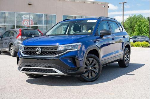 Dusk Blue Metallic 2024 Volkswagen Taos 1.5T S
