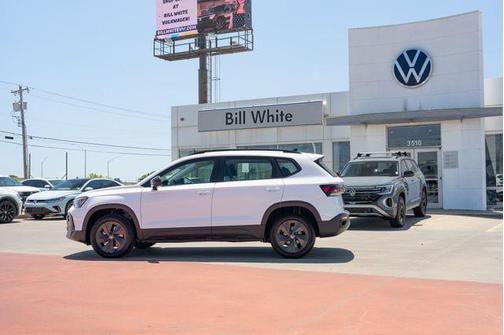 Pure White 2026 Volkswagen Taos S