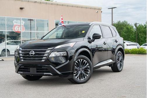 Super Black 2026 Nissan Rogue Platinum