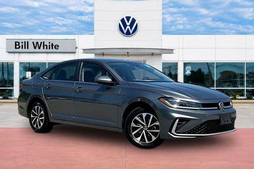 Pure White 2025 Volkswagen Jetta 1.5T S