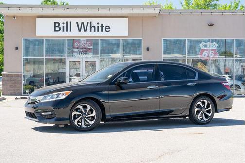 Black 2017 Honda Accord EX-L