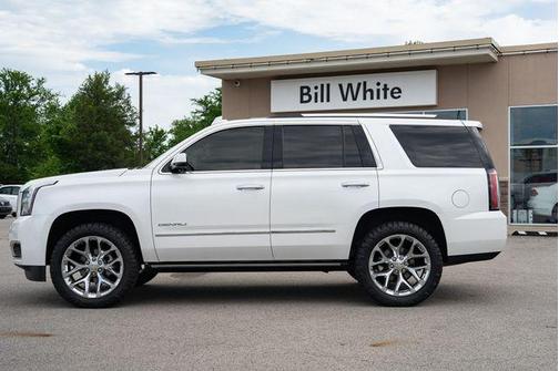 White Frost Tricoat 2019 GMC Yukon Denali
