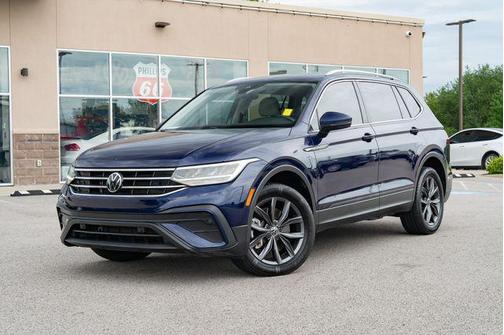 Atlantic Blue Metallic 2022 Volkswagen Tiguan 2.0T SE
