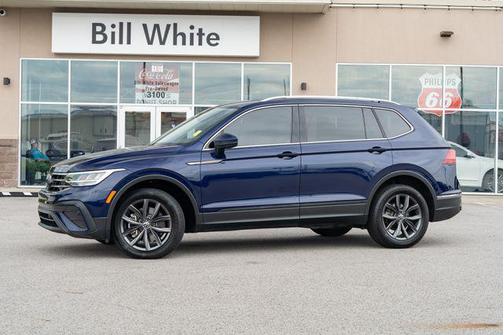 Atlantic Blue Metallic 2022 Volkswagen Tiguan 2.0T SE