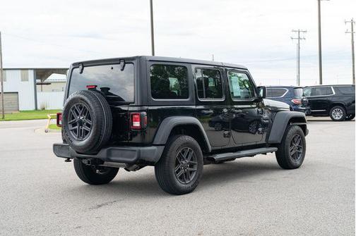 Black Clearcoat 2024 Jeep Wrangler Sport S