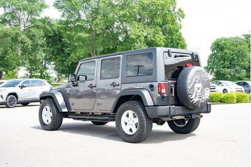 Granite Crystal Metallic Clearcoat 2016 Jeep Wrangler Unlimited Sport