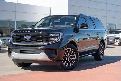 Black Metallic 2025 Ford Expedition Max Platinum