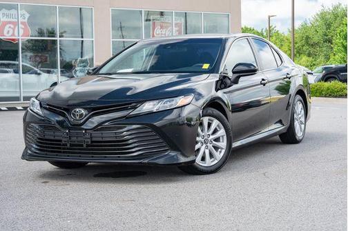 Midnight Black Metallic 2019 Toyota Camry LE