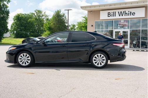 Midnight Black Metallic 2019 Toyota Camry LE