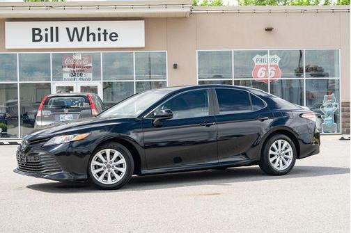 Midnight Black Metallic 2019 Toyota Camry LE