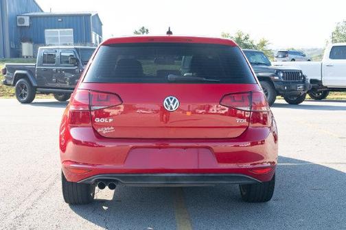 Tornado Red 2015 Volkswagen Golf DSG TDI SEL