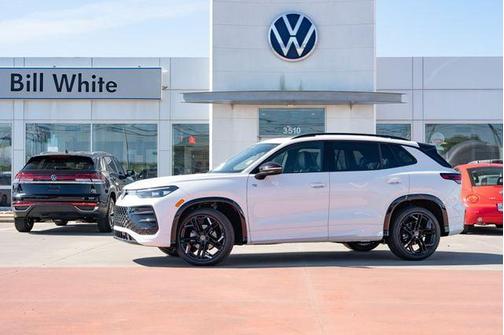 Opal White Pearl 2026 Volkswagen Tiguan 2.0T SE R-Line Black