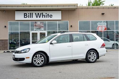 Pure White 2014 Volkswagen Jetta SportWagen DSG TDI