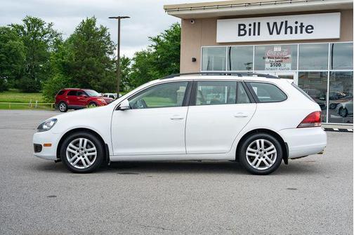 Pure White 2014 Volkswagen Jetta SportWagen DSG TDI