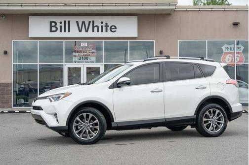 Blizzard Pearl 2017 Toyota RAV4 Limited