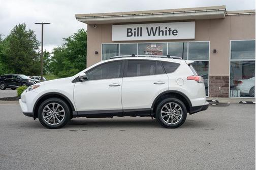 Blizzard Pearl 2017 Toyota RAV4 Limited