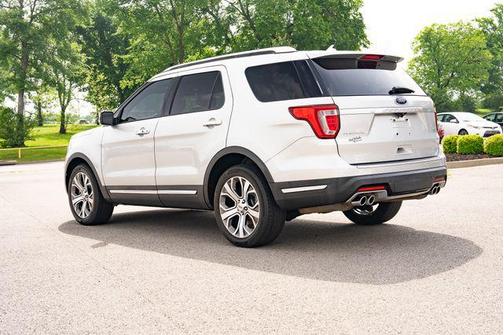 Ingot Silver 2019 Ford Explorer Platinum