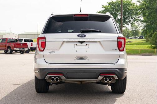 Ingot Silver 2019 Ford Explorer Platinum