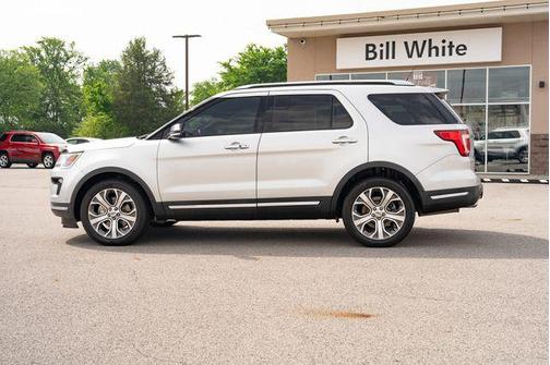 Ingot Silver 2019 Ford Explorer Platinum