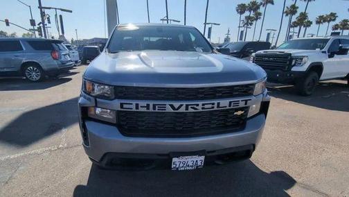 Satin Steel Metallic 2020 Chevrolet Silverado 1500 Custom