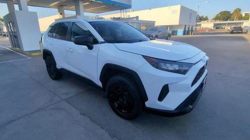 White 2022 Toyota RAV4 LE