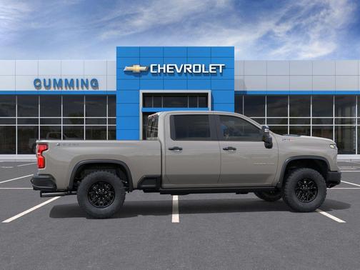 Tan 2026 Chevrolet Silverado 2500 Crew Cab, Standard Bed, XR2, 4WD