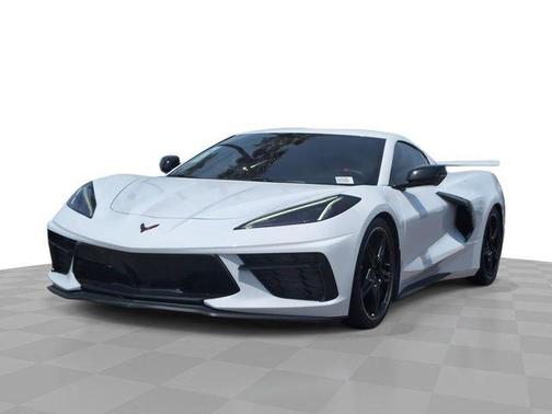 Arctic White 2024 Chevrolet Corvette Stingray w/1LT