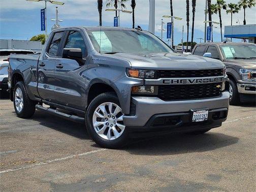 Satin Steel Metallic 2020 Chevrolet Silverado 1500 Custom