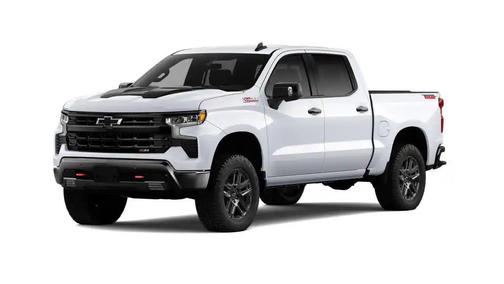 Summit White 2026 Chevrolet Silverado 1500 LT Trail Boss