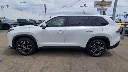 Wind Chill Pearl 2025 Toyota Grand Highlander Hybrid Limited MAX
