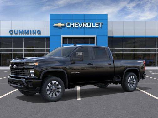 Black 2026 Chevrolet Silverado 2500 Custom