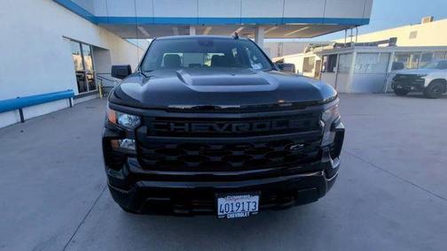Black 2023 Chevrolet Silverado 1500 Custom