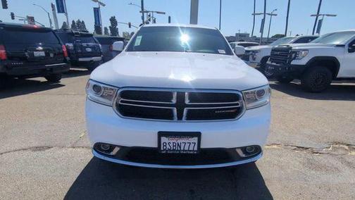 White Knuckle Clearcoat 2020 Dodge Durango SXT Plus