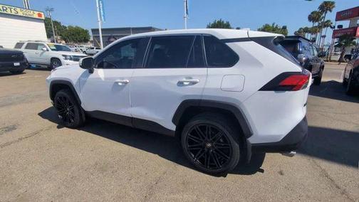 White 2022 Toyota RAV4 LE