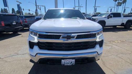 Summit White 2022 Chevrolet Silverado 1500 LT