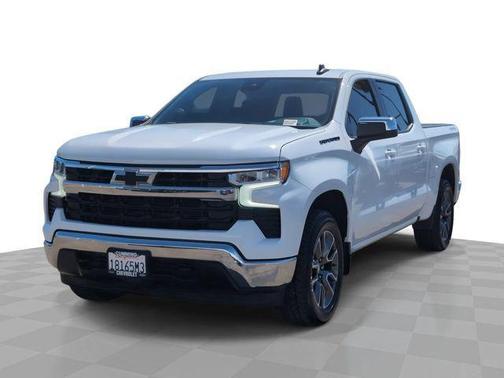 Summit White 2022 Chevrolet Silverado 1500 LT